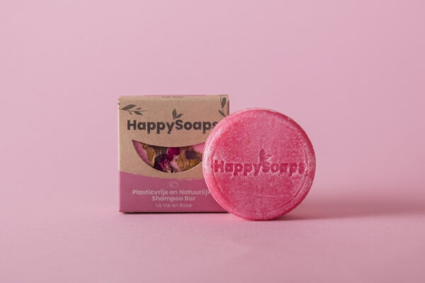 HappySoaps Shampoo la vie en rose
