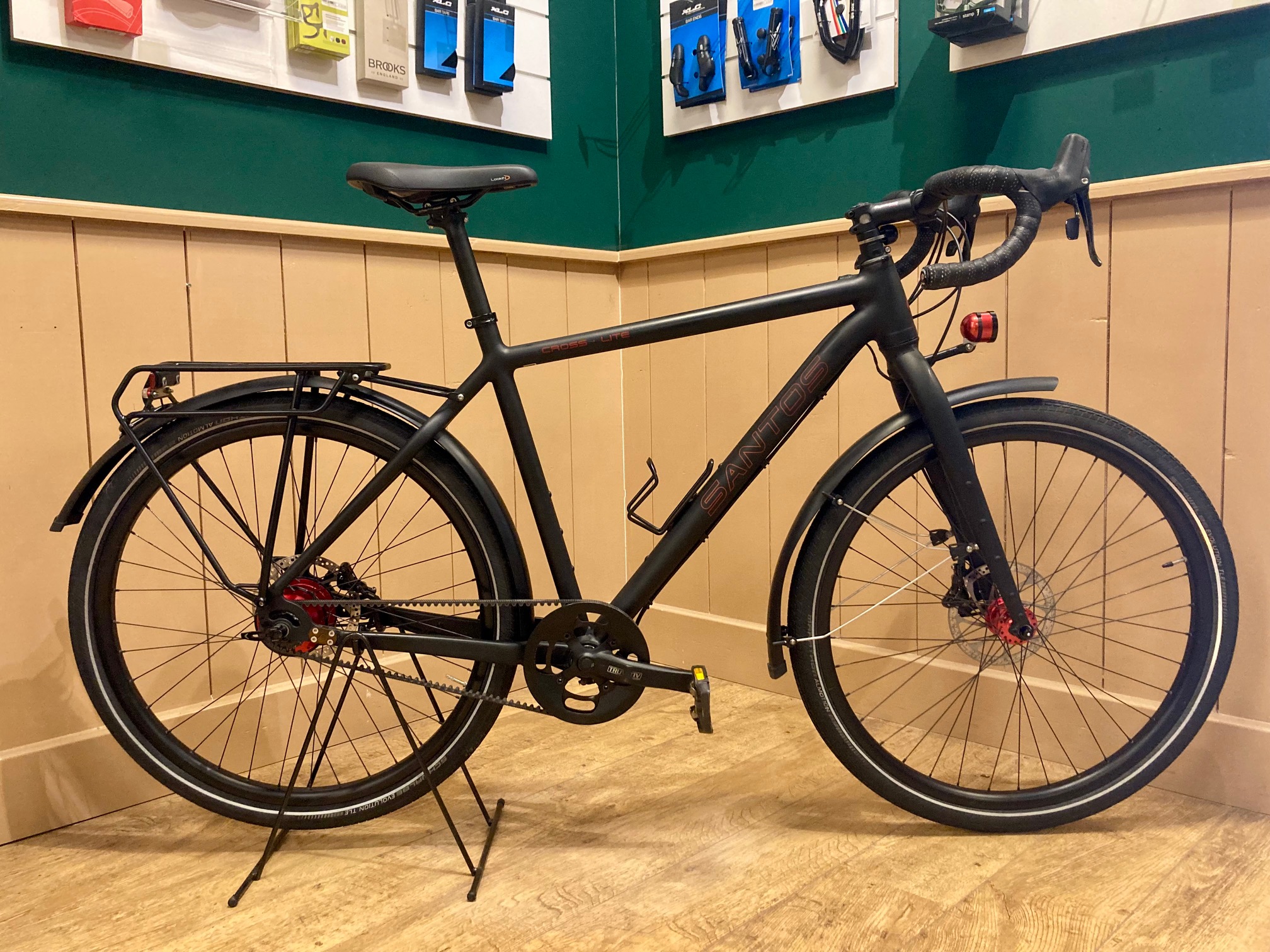 Santos Cross Lite Rohloff XL randonneur charcoal