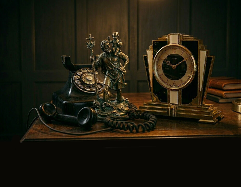 Contact Saint Christopher telefoon klok