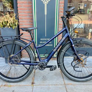 Santos Travel Lite+. Foggy Night. Pinion P1.18, Hope V4 schijfremmen.