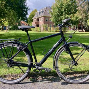 Santos Travelmaster 2+ Rohloff hoogglans zwart