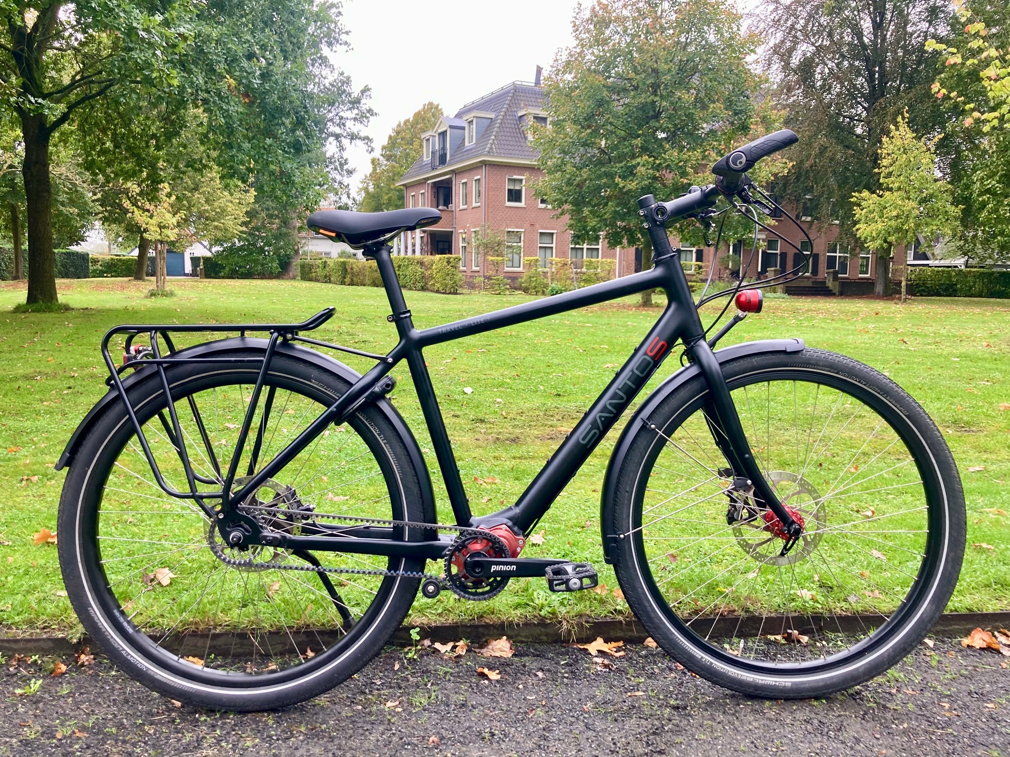 Santos Travel Lite+ Pinion P1.18 charcoal